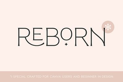 Reborn - Fun & Chic Font branding calligraphy chic chic font chic fonts design font design fonts collection fun fun font funny graphic design logo modern calligraphy professional sans serif sans serif font serif serif fonts unique
