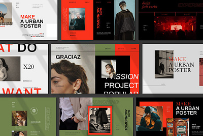 Graciaz Powerpoint Template agency business clean concept creative development minimal modern powerpoint powerpoint design powerpoint presentation powerpoint template powerpoint templates presentation professional simple template web design web development website