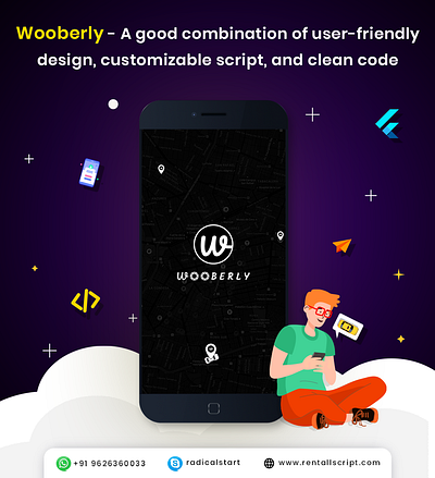 Best Selling Uber Clone Solution app colors design development graphicdesign ux vector