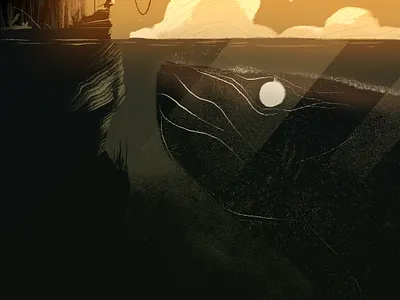 Inktober - Fish artwork concept art digital art digital painting fish illustration illustrator lighting design painting procreate