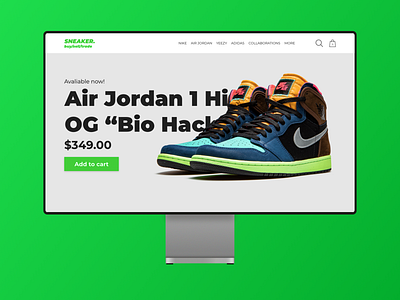 SneakerStore dailyui design online shop sneakers store ui ui ux design uidesign ux