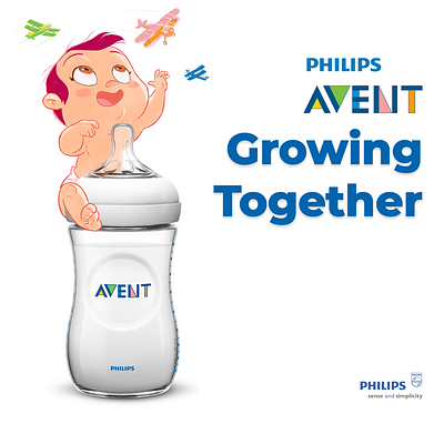 Concept Illustration For Philips Avent advertising branding characterdesign concept concepts digital art editorial art illustration social media socialmedia