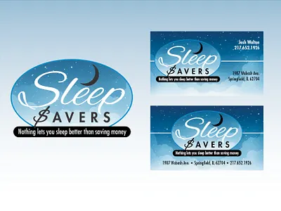 Logo design for pop-up discount mattress store design illustration logo vector