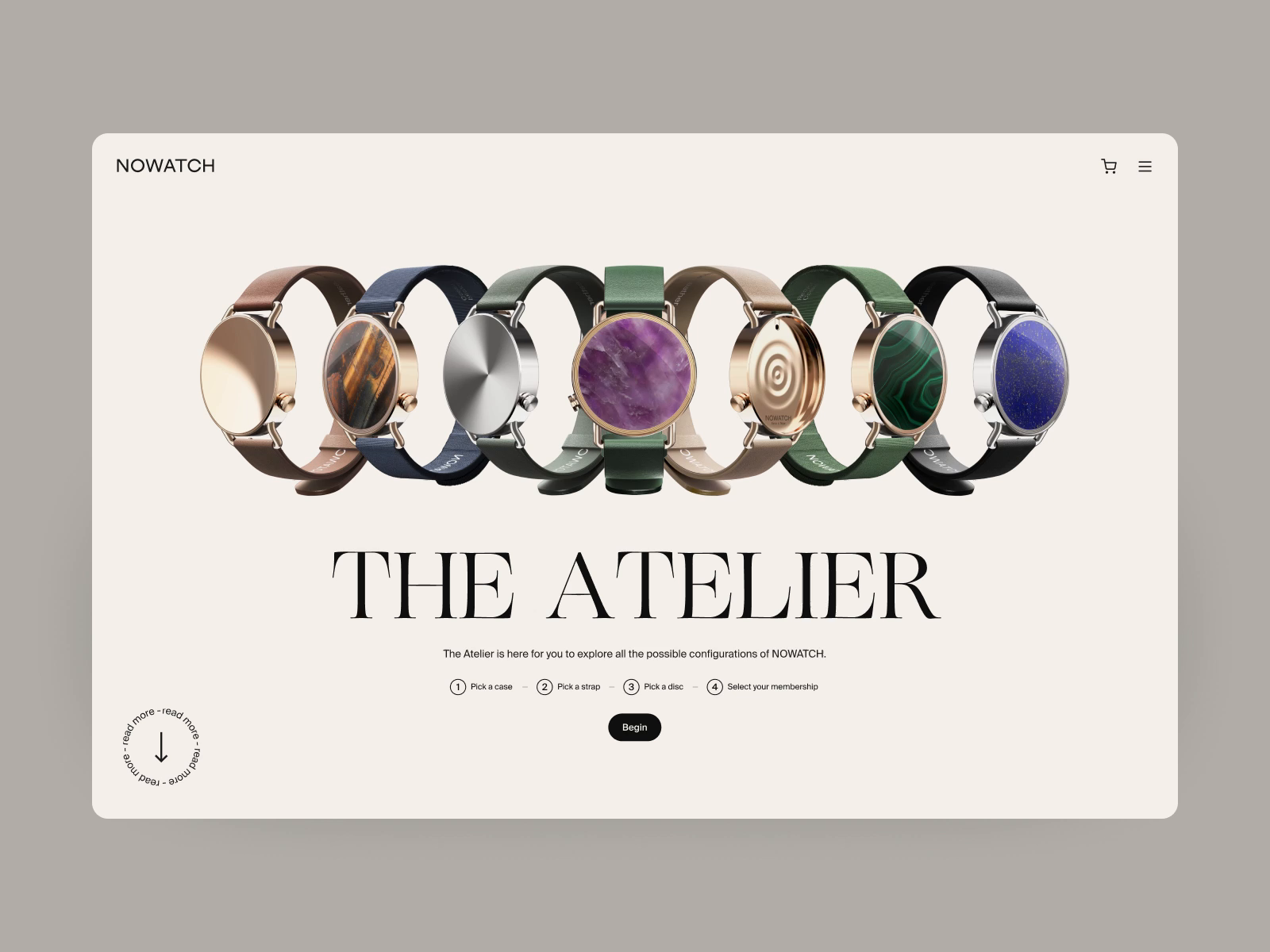 Example of The NOWATCH Atelier