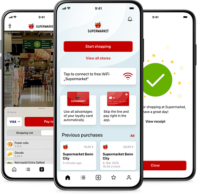snabble app app retail self checkout