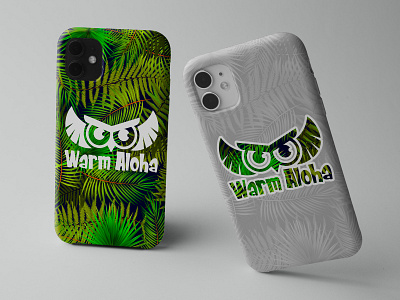 Merchandise Design for Warm Aloha 2d 2d art brand branding colorful design digital digital art graphic design hawaii hot identity branding illustration logo merchandise merchandise design modern phone phone case vector