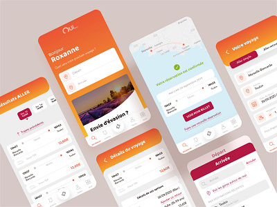 UI Redesign Challenge - Mobile App app app design app design icon ui web ios guide app mobile booking booking app design design app mobile app train ui ui design uidesign