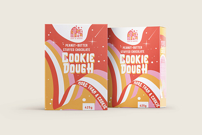 Packaging Design - Cookie Box box design carton design cookie box cookie packaging packaging rainbow