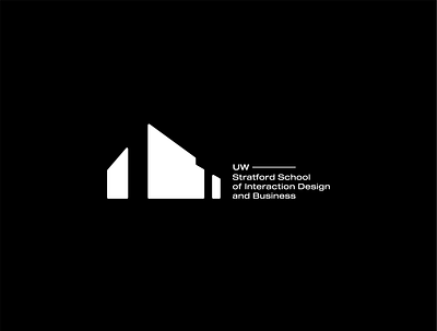 Stratford School of Interaction Design and Business art branding branding design building design gbda global business and digital arts illustrator logo logo designer logodesign logotype stratford university university of waterloo vector waterloo