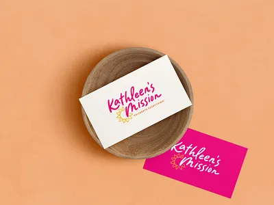 Logo Design - Kathleen's Mission brand design brand identity branding branding design communication design design flat graphic design hand drawn logo hand drawn type hand lettering illustration lettering logo logo design logotype typography vector