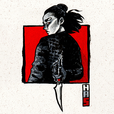 ARYA 300 artwork brush pens copicmarkers design illustration inking inktober