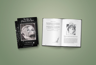 Book layout and cover design "The Eyes of Chyenne Soul" book cover book cover design book design book layout book layout design graphic design graphicdesign