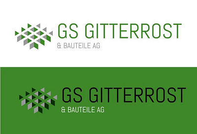 GS Gitterrost brand design idea identity design logo ux uxui