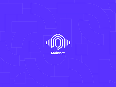 Mainnet branding logo logodesign vector