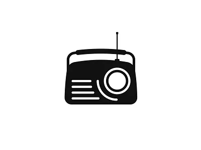 Inktober Day 4: RADIO design graphic design inktober inktober2020 logo logodesign vector