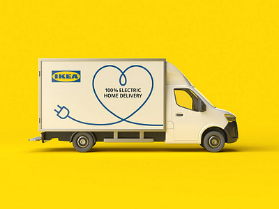 IKEA Zero Emissions 3d animation branding foreal ikea logo truck