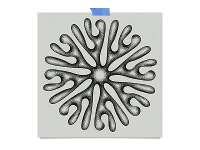 Anomaly abstract asterisk dingbat experimental grain icon print riso risograph symbol texture weird