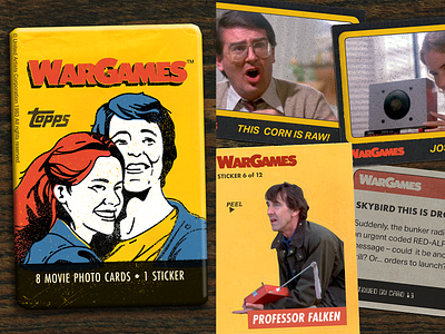 WarGames design digital illustration