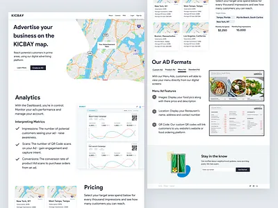 KICBAY COVER branding clean design sketch ui ux white