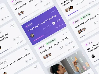 ERP | Project Management Platform (Cards) comments concept crm crm dashboard crm portal crm soft dashboard dashboard ui deadline erp finance interface management planner product design schedule team ui ux