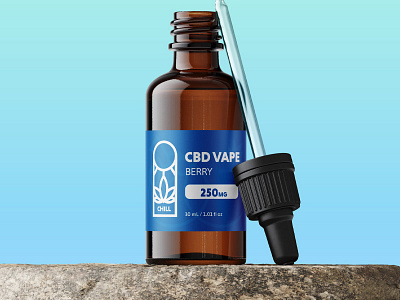 Chill Packaging branding cbd mockup packaging vape