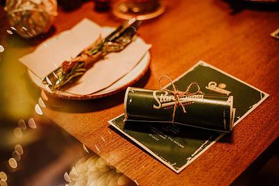 Staropramen “Secret Dinner” | Branding art branding design graphic design menu welcome card