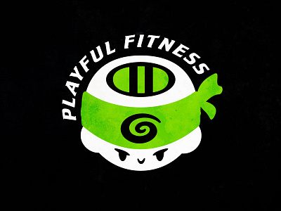 Spirochi logo character for Pro Players black brand brand design branding character character design characters cute design fitness green greens head logo logotype spiral spiro spiroball texture white