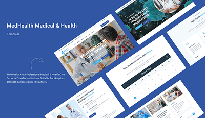 MedHealth - Medical & Health Template care clinic corporate dental dentist doctor fitness health health care hospital medical medicine pharmacy professional surgeon