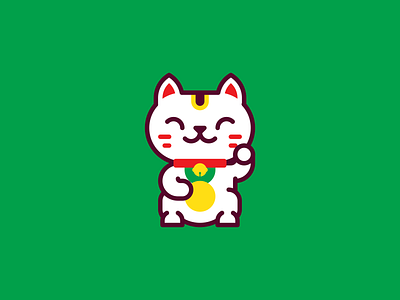 Maneki Neko cat gato gato de la suerte luck lucky cat maneki neko suerte