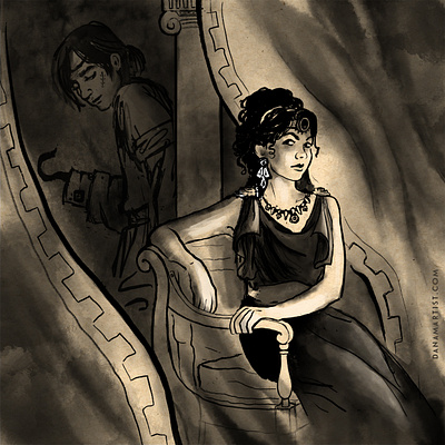 Eugenides and the Queen of Attolia books challenge characters inktober inktober2020 literature