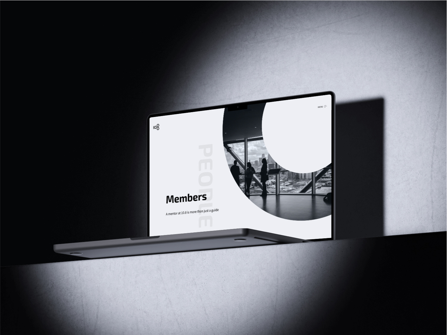 10.8 Members Page charity community design homepage interface layout member sharing subpage team ui web design website