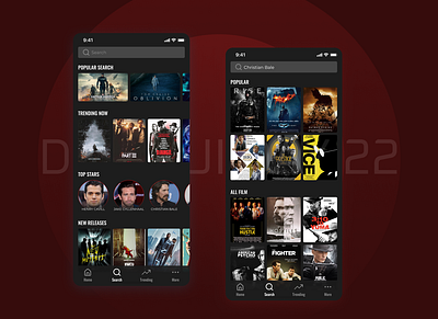 DailyUI day 22 app design flat ui