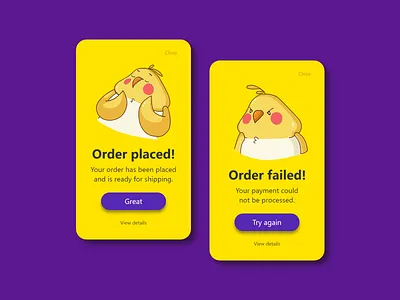 Flash Message daily ui