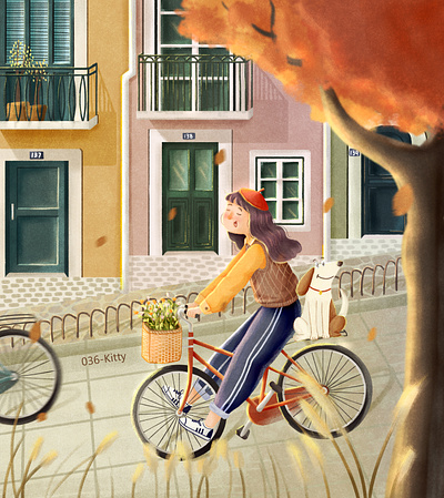❤️autumn illustration