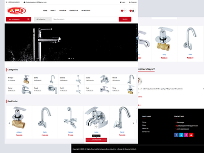 Ashapura Home Page - Brass industry bootstrap bootstrap4 brass creativity css3 design homepage html template html5 industrial industry javascript jquery shot ui web design website design