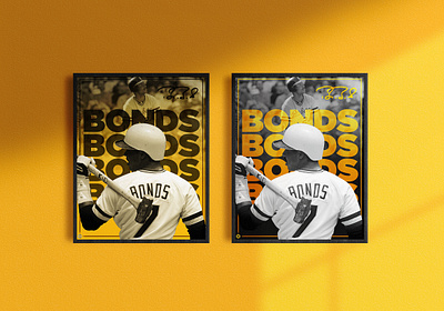 Barry Bonds | Poster Design barry bonds baseball baseball design design mlb mockup photoshop pirates pittsburgh pirates poster poster design print design sports sports design