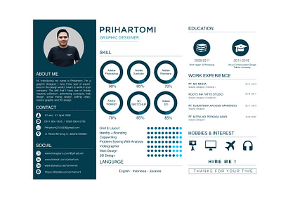 MY RESUME adobe illustrator adobe photoshop cv resume