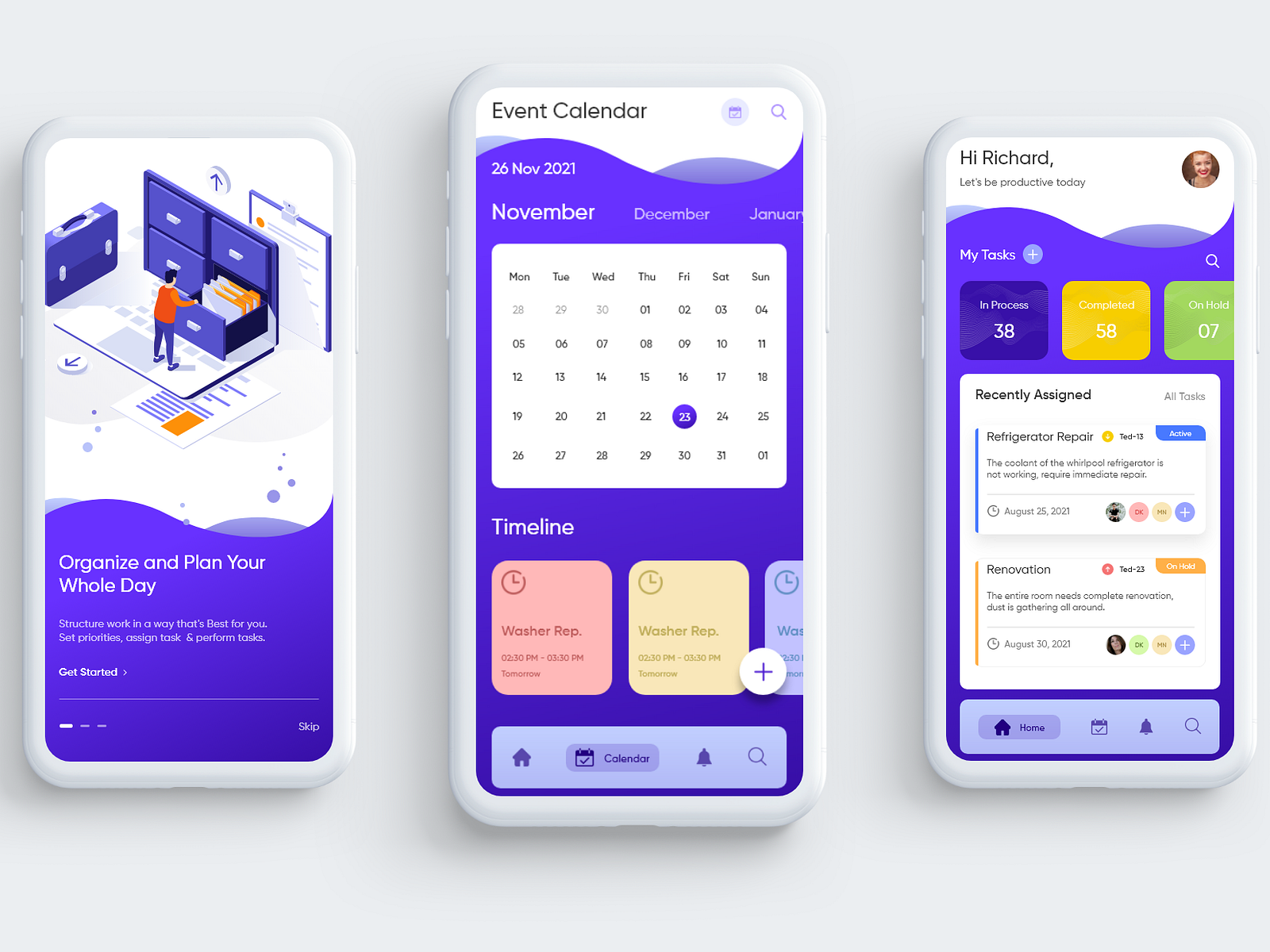 Event Calendar UI Case Study by Pixians Design on Dribbble