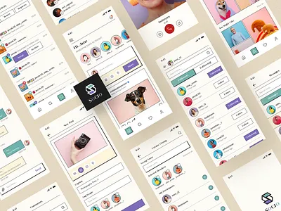 Socio App Design app app design chat conversation design facebook instagram minimalist mobile mobile app social social media social media app social media template social media ui ui