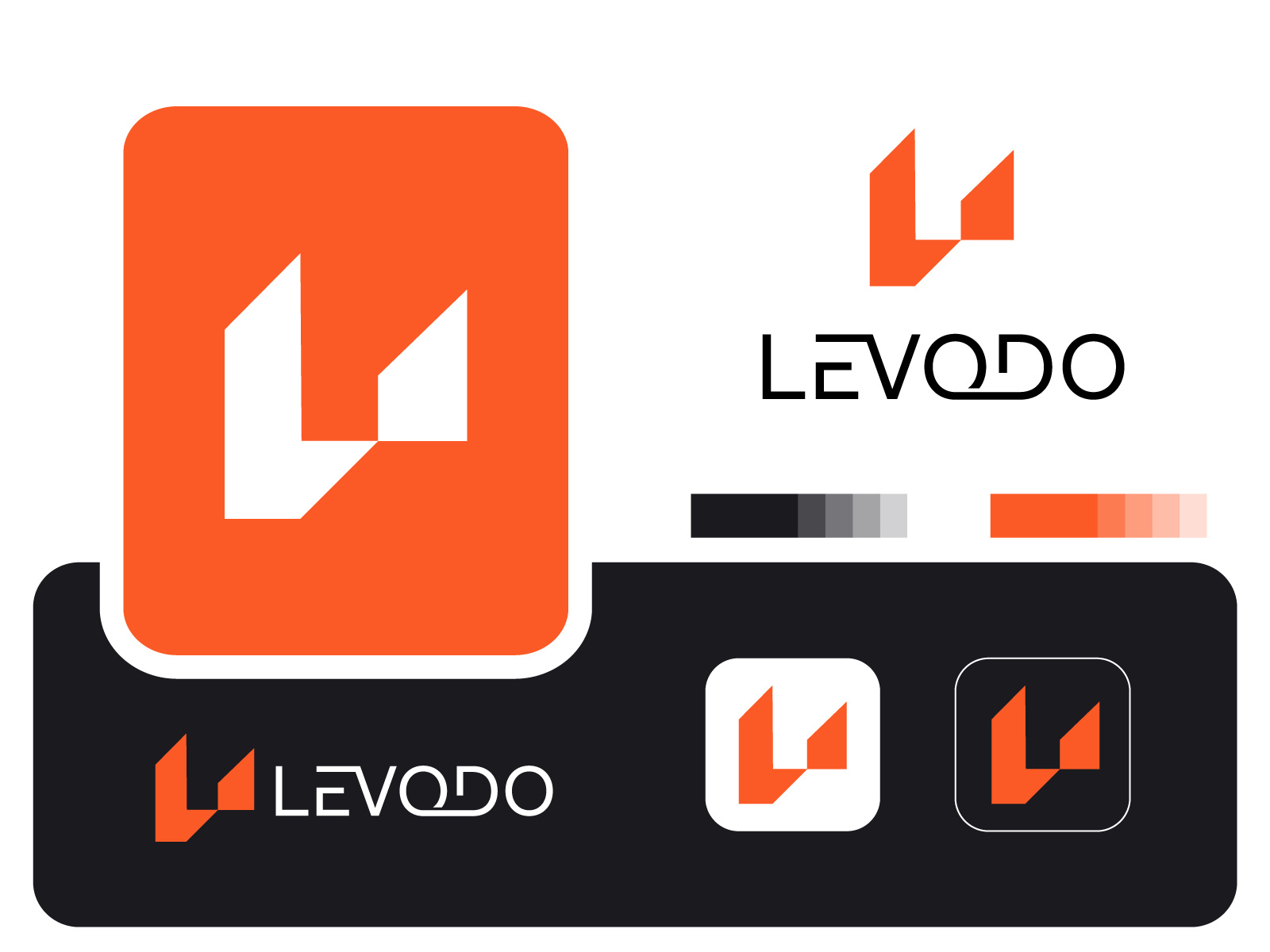 Example of levodo, logo design