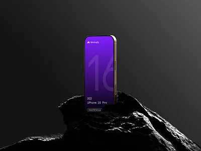 iPhone 16 Pro Mockup apple branding iphone mockup mockuply mockups ui