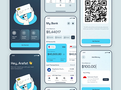 Arobix - Digital AI Banking Mobile App ai app ai banking ai finance ai wallet app bank banking banking account banking card credit card finance fintech fintech app mobile mobile app mobile banking mobile trends onboarding online banking wallet