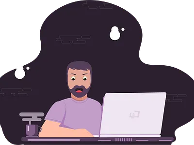 online business situation art corona situation flat flat illustration graphic design illustration job application online business online course online marketing online shopping online store vector