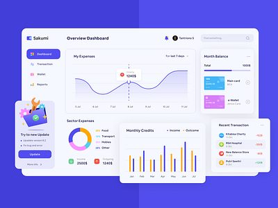 Moneytory Dashboard app blue clean design clean ui concept dashboard design finance app financial app financial dashboard homepage money management ui ux