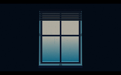 Another rainy day 2d 3d adobe aftereffects adobe illustrator after effects animation design illustration light motion graphics night rainy window