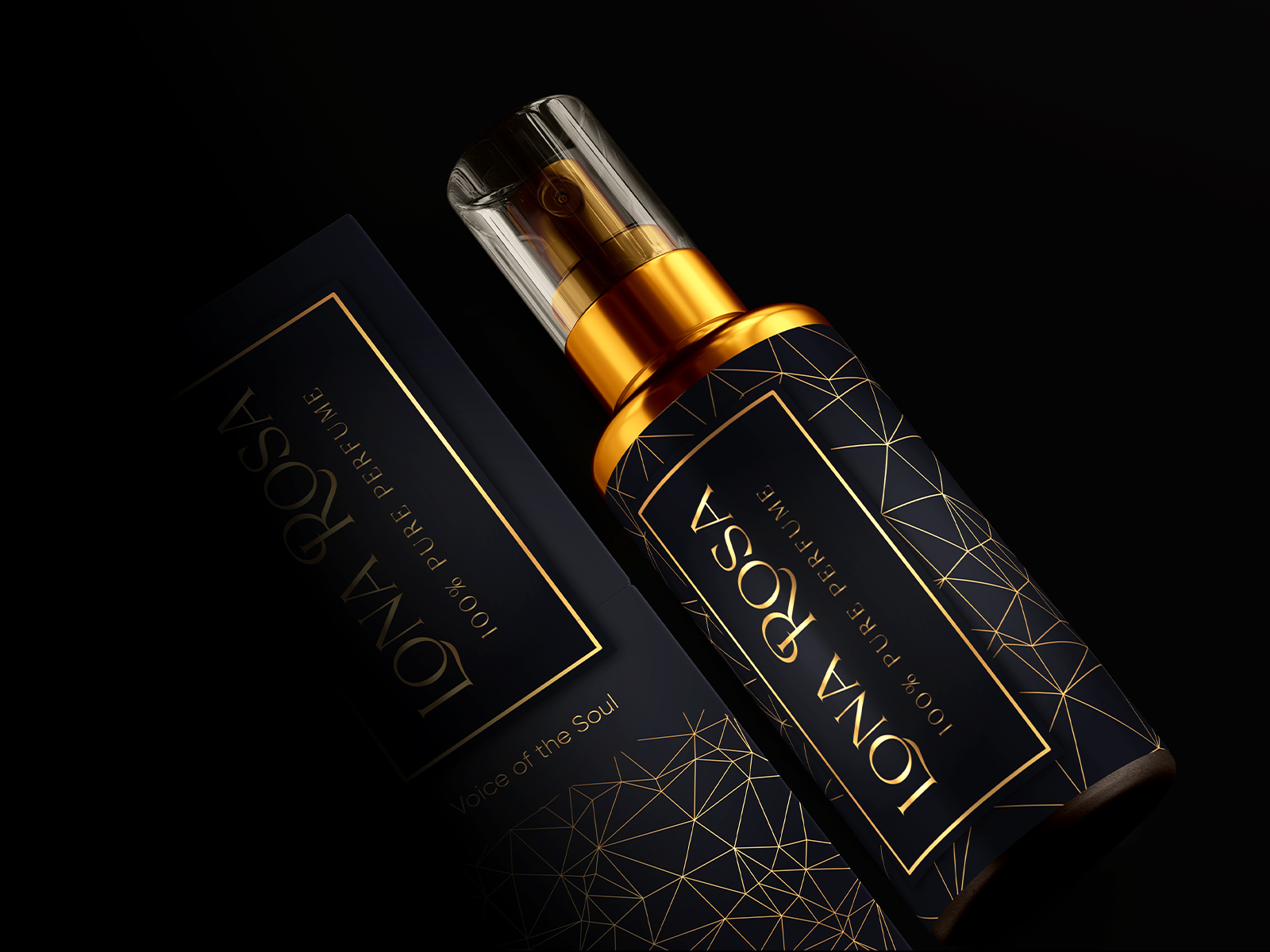 Luxury Perfume Box Packaging Design | Label Design | Packaging By Mahdy ...