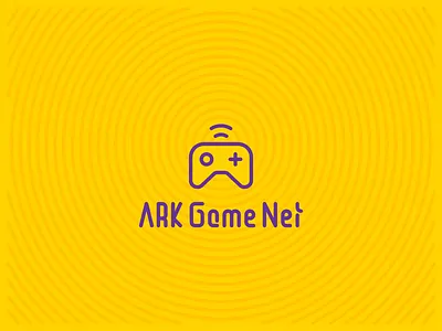 ARK Game Net branding design game logo logotype minimal playstation