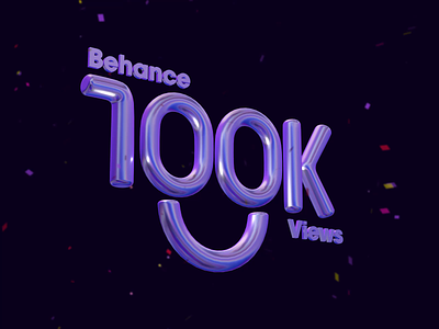 100K Views on Behance 100k 3d animation behance branding case study design graphic design illustration logo musemind portfolio uiux views