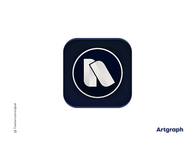 Artgraph Icon Design - IOS Icon Design - Android Icon Design - app logo design best icon designer best logo designer in dribbble brand identity corporate creative design freelanceiqbal logo logo design logo designer logo trends 2020 modern logo