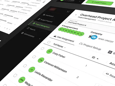 Web App for Efficient Budget Management animation budget tool buttons crm dashboard design finance layout preview table tabs ui ux web